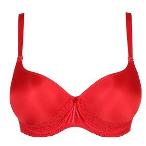 Prima Donna Twist I Do Padded Heartshape Bra NWT Size 32G Scarlet